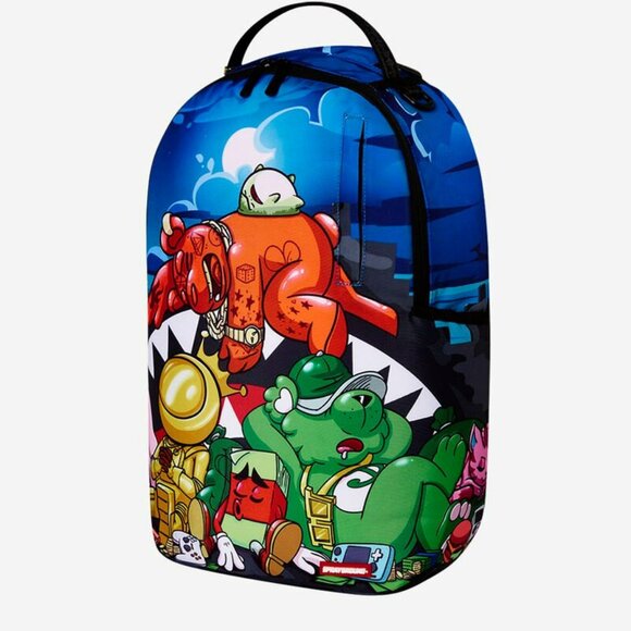 Sprayground Sleepy Spray Squad DLXR Backpack - Picture 1 of 10